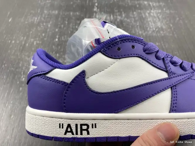 1st Kicks DM7890-386 1 AIR CUSTOM SCOTT OFF-WHITE TRAVIS X X JORDAN 0523